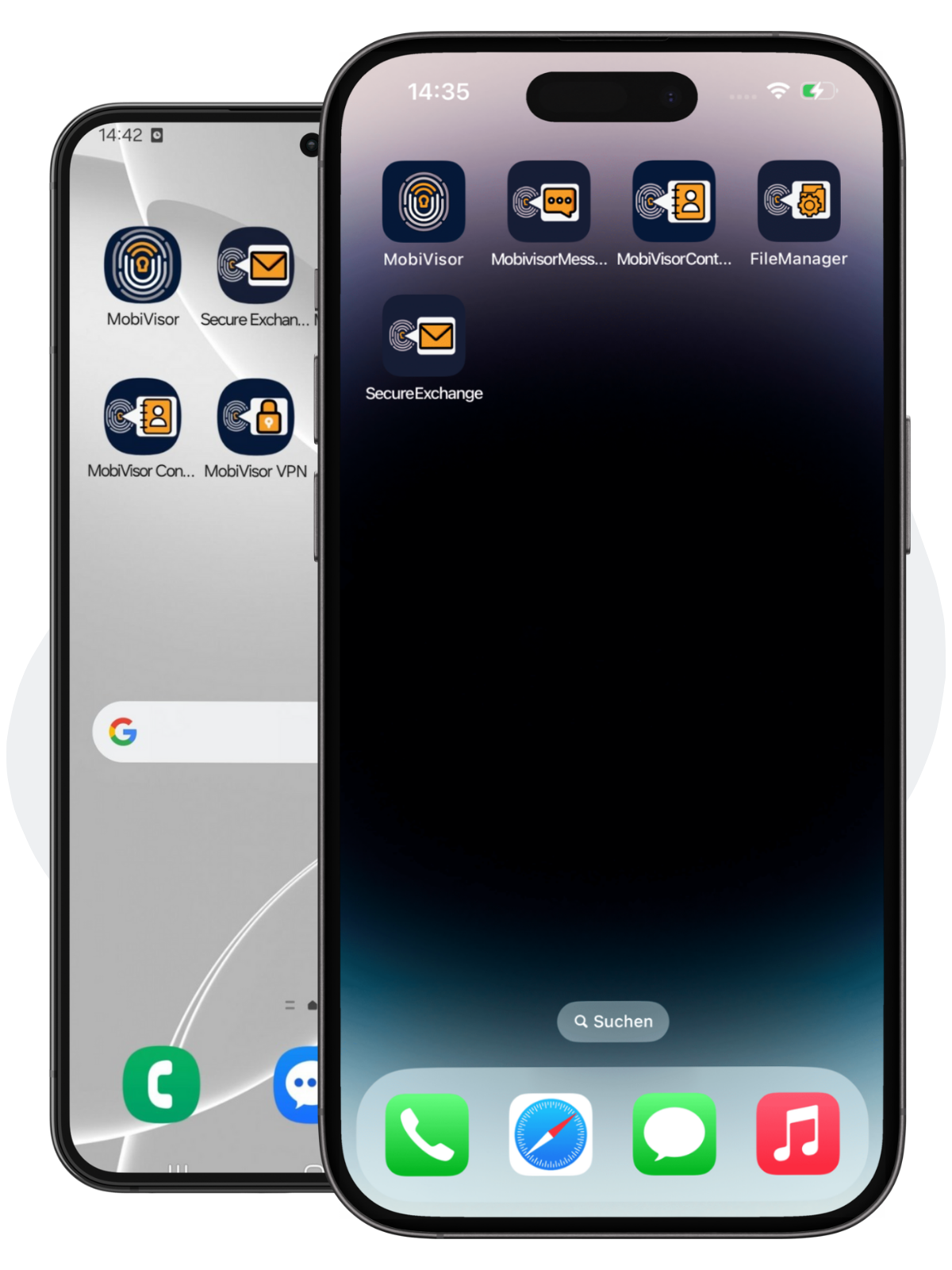 Mockup MobiVisor Homepage 1