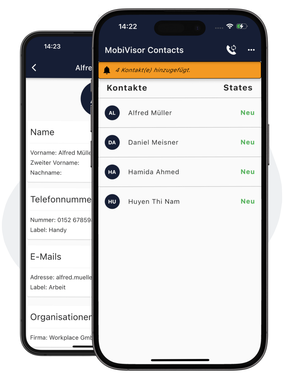 Mockup MobiVisor Homepage 3
