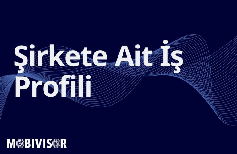 Şirkete ait iş profili ile şirket telefonu yönetimi ve MobiVisor MDM çalışma profili çözümü