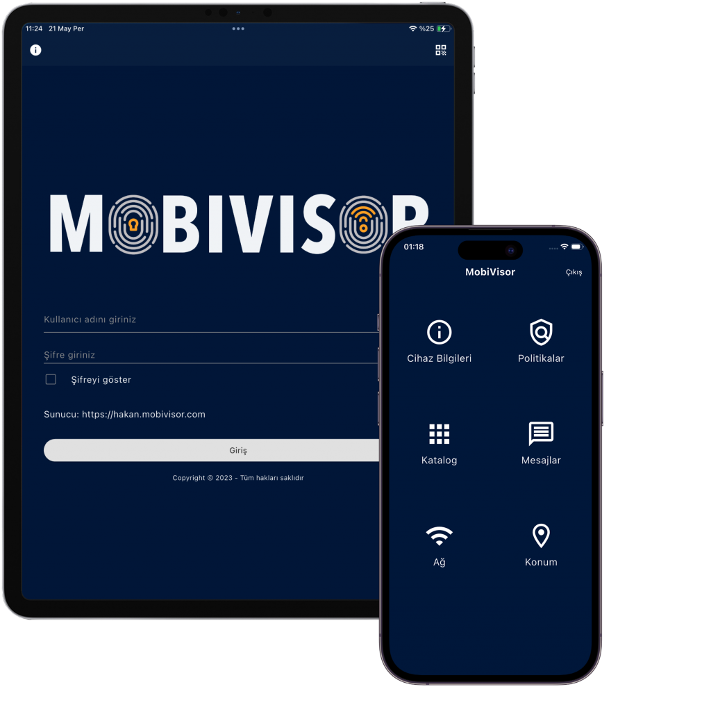MobiVisor MDM iPad yönetimi — Apple DEP ve iOS cihaz yönetimi